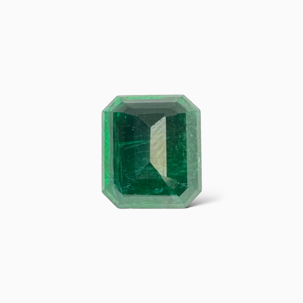 Natural Zambian Emerald Stone  4.37 carat  Emerald Cut  11.1x8.9mm
