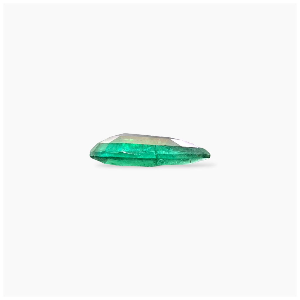 Natural Zambian Emerald Stone 5.00 Carats Pear Cut (18.5x9.7 mm )