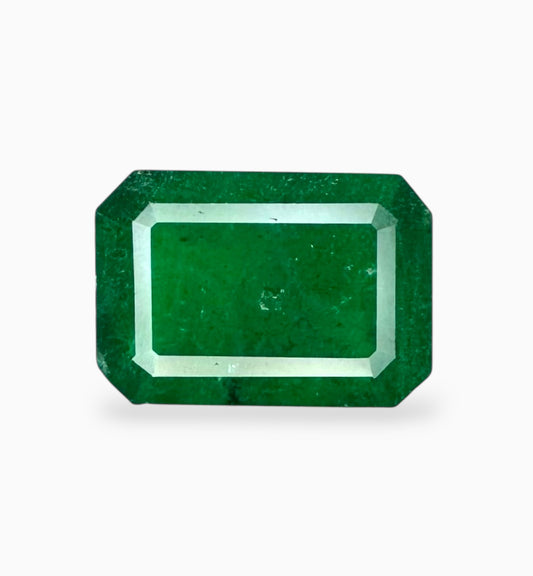 Natural Zambian Emerald Stone 5.13 Carats 13.5x9.2mm