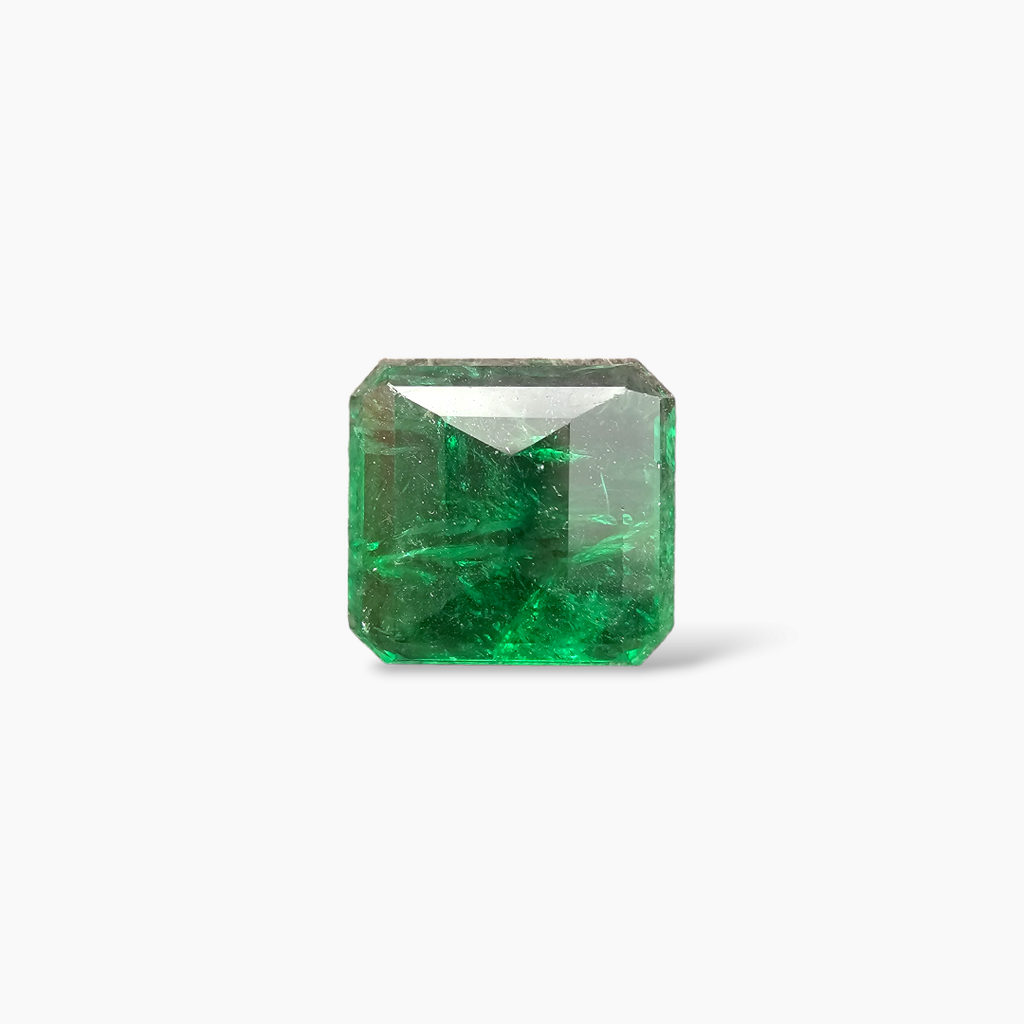 Natural Zambian Emerald Stone 5.25 Carats Emerald Cut