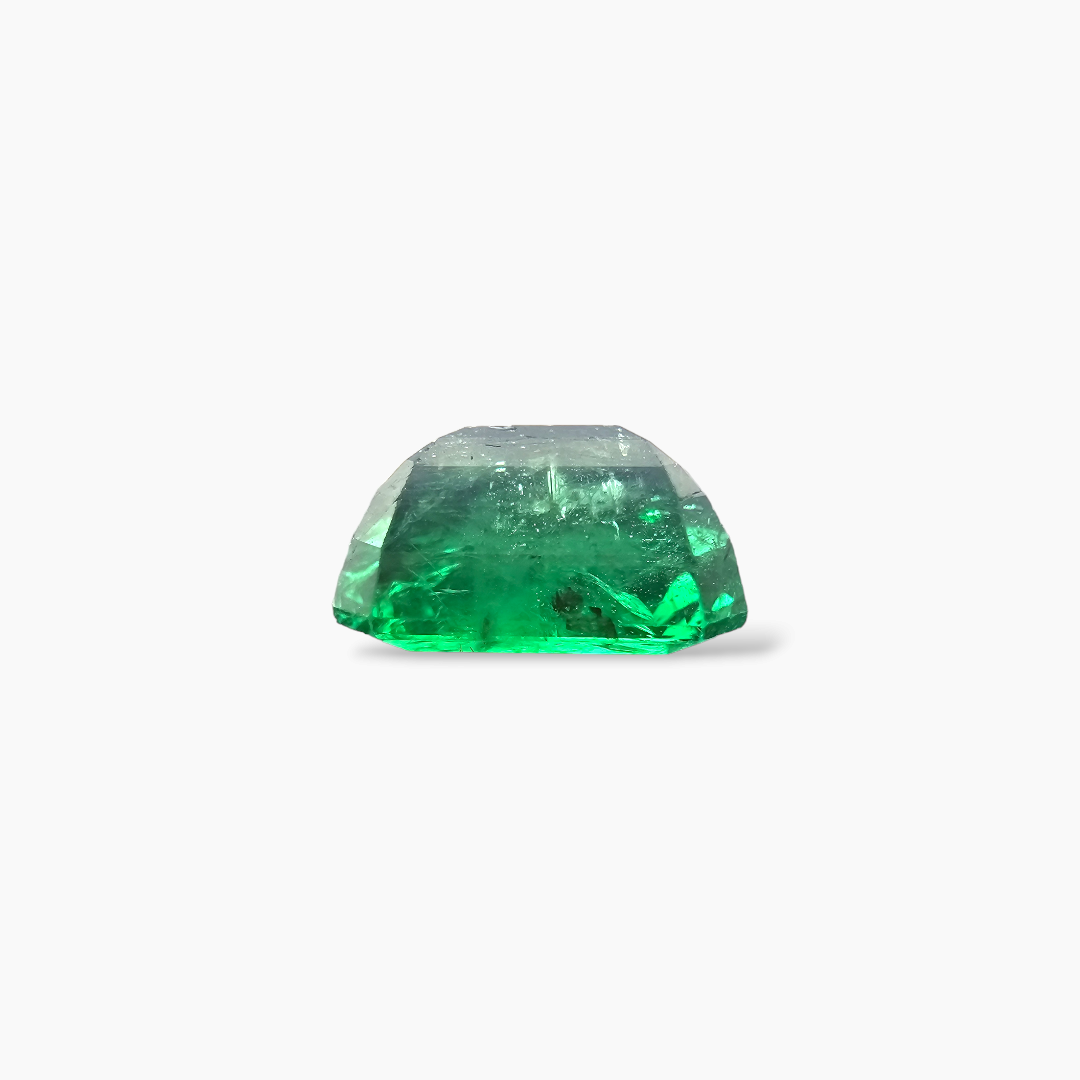 online Natural Zambian Emerald Stone 5.36 Carats Emerald Cut ( 11.8x8.41x6.53 mm )