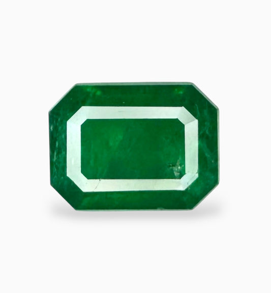 Natural Zambian Emerald Stone 5.44 Carats 12.6x9.5mm