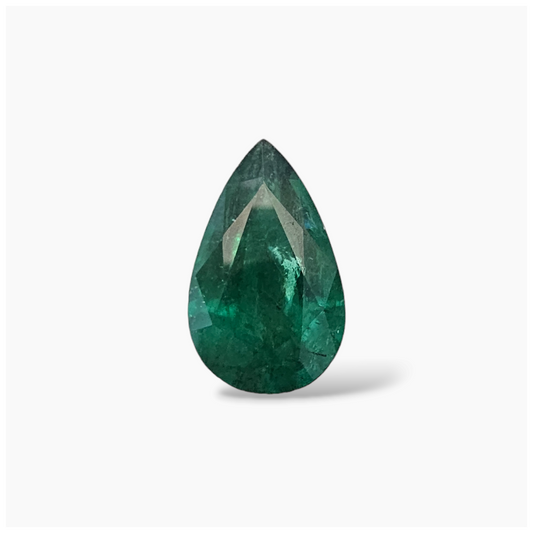 buy Natural Zambian Emerald Stone 5.60 Carats Pear Cut (15.8x9.8  mm)
