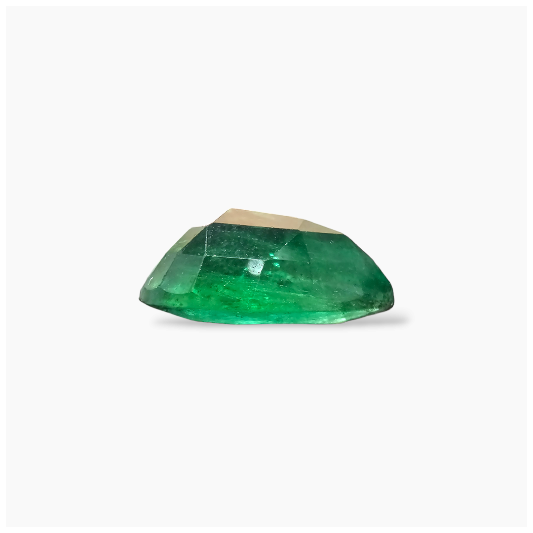 loose Natural Zambian Emerald Stone 5.60 Carats Pear Cut (15.8x9.8  mm)