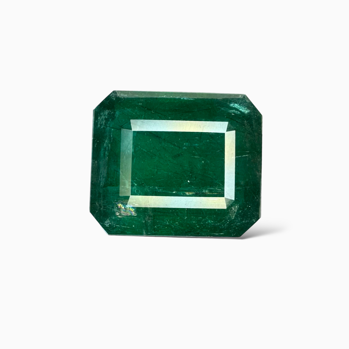 Natural Zambian Emerald Stone  53.64 carat  Emerald Cut  24x20mm