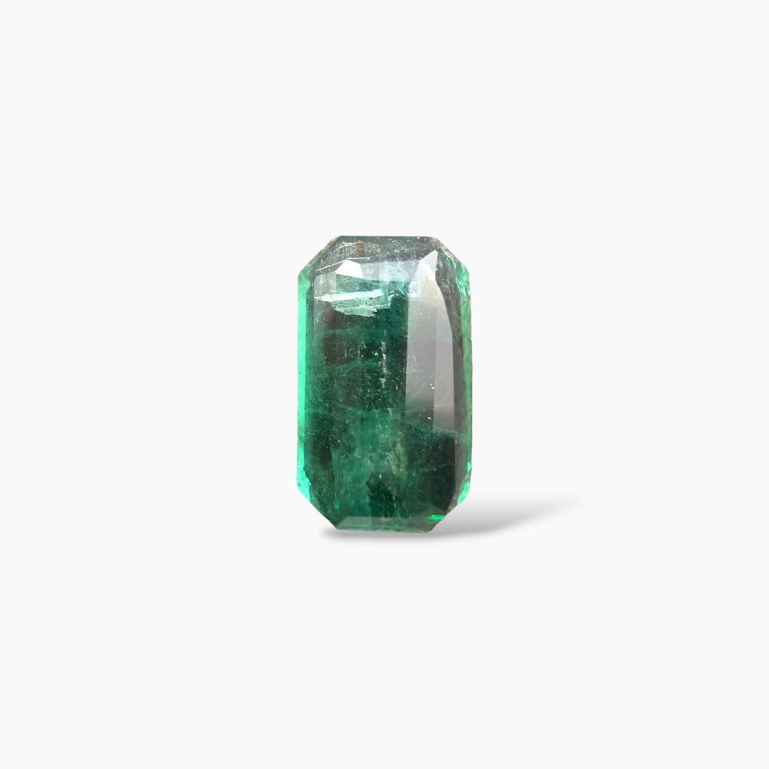 Natural Zambian Emerald Stone 6.05 Carats Emerald Cut