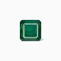 Natural Zambian Emerald Stone  6.12 carat  Emerald Cut  10.4x10.3x6.4mm