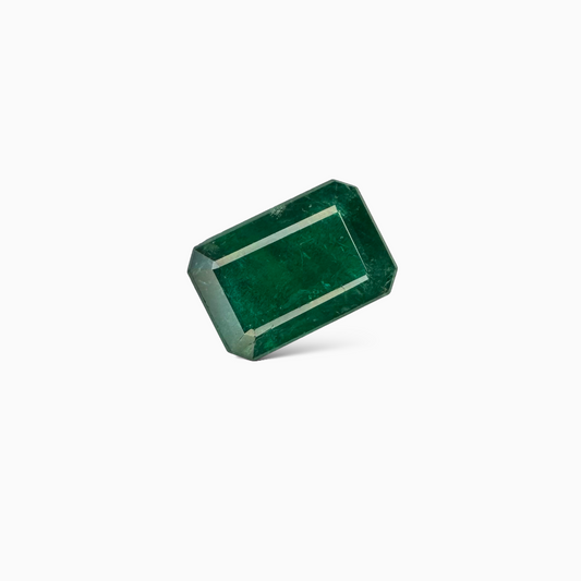 Natural Zambian Emerald Stone  6.43 carat  Emerald Cut  13.6x9.2mm