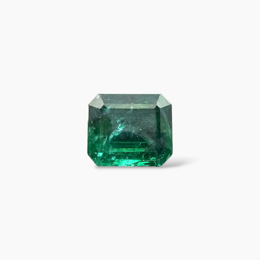 buy Natural Zambian Emerald Stone 6.58 Carats Emerald Cut