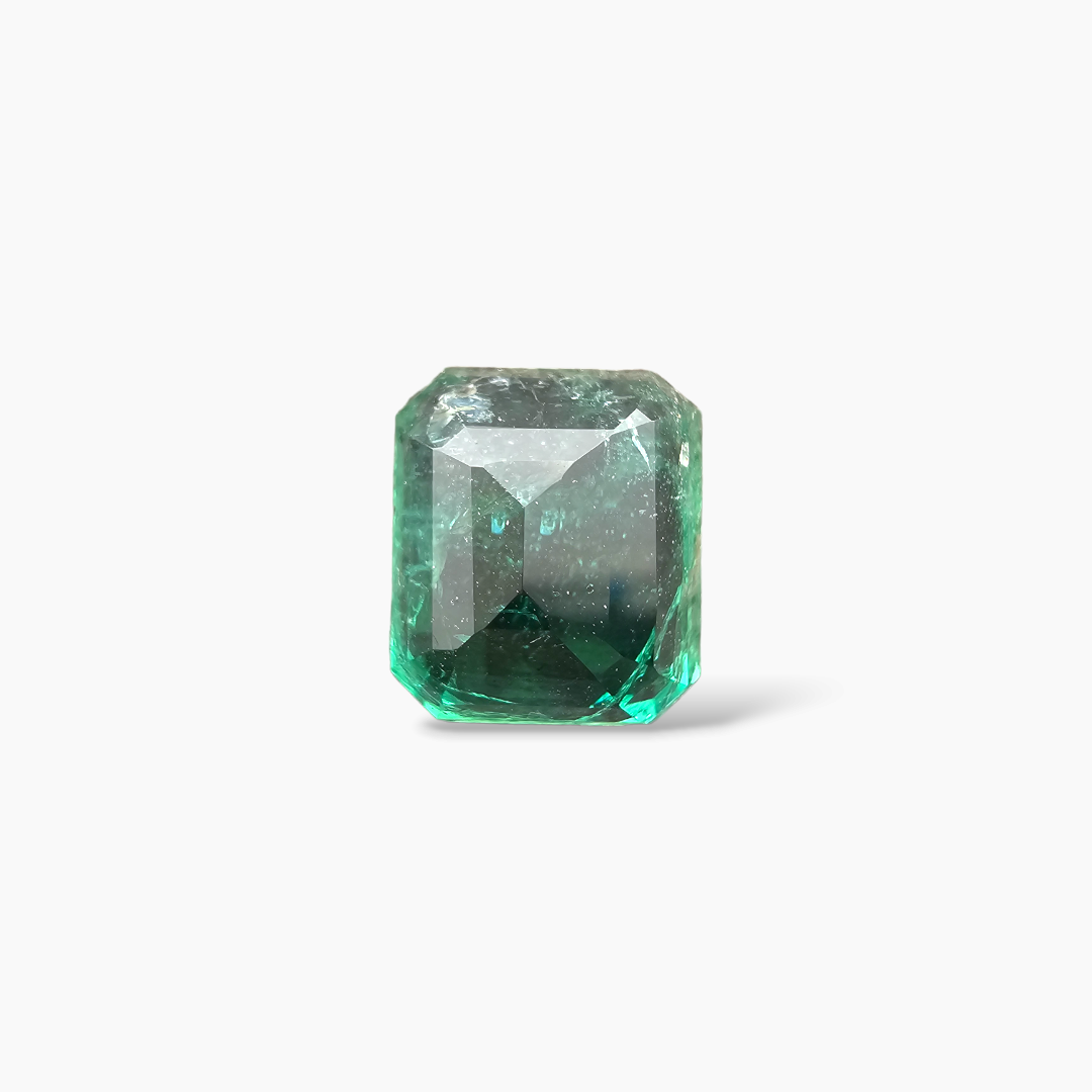 for sale Natural Zambian Emerald Stone 6.58 Carats Emerald Cut
