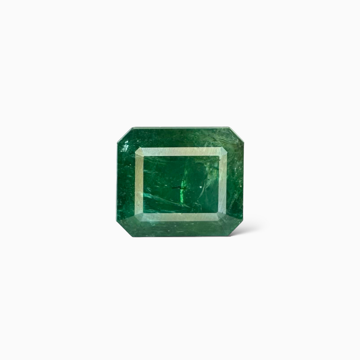 Natural Zambian Emerald Stone  6.87 carat  Emerald Cut  11.7x10 mm Aahil