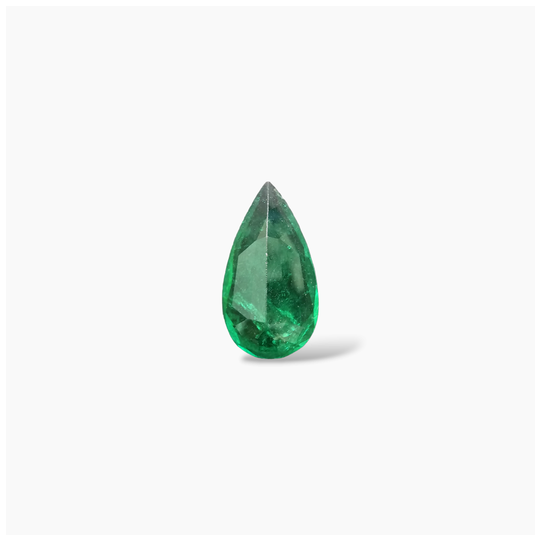 online  Natural Zambian Emerald Stone 7.12 Carats Pear Cut (19x10.6 mm ) 