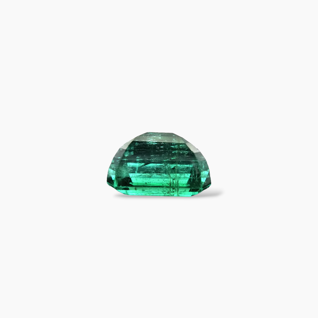 Natural Zambian Emerald Stone 7.47 Carats Emerald Cut ( 12x7 mm )