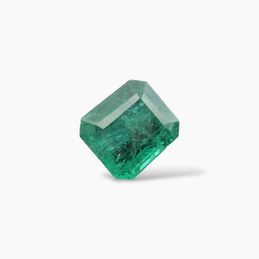 shop Natural Zambian Emerald Stone 7.85 Carats Emerald Cut ( 11.55x10.28x7.86 mm )]