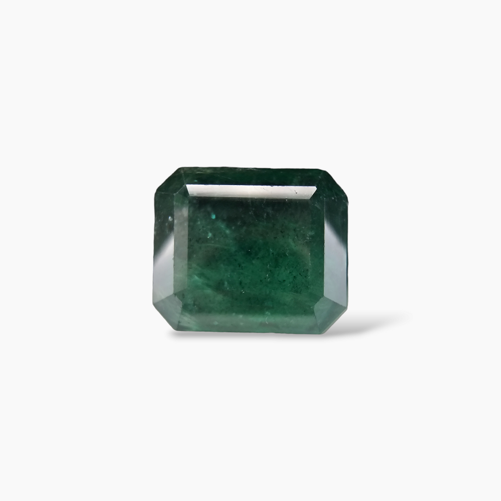 Natural Zambian Emerald Stone 7.95 Carats Emerald Cut ( 12.5x10.59x7mm )