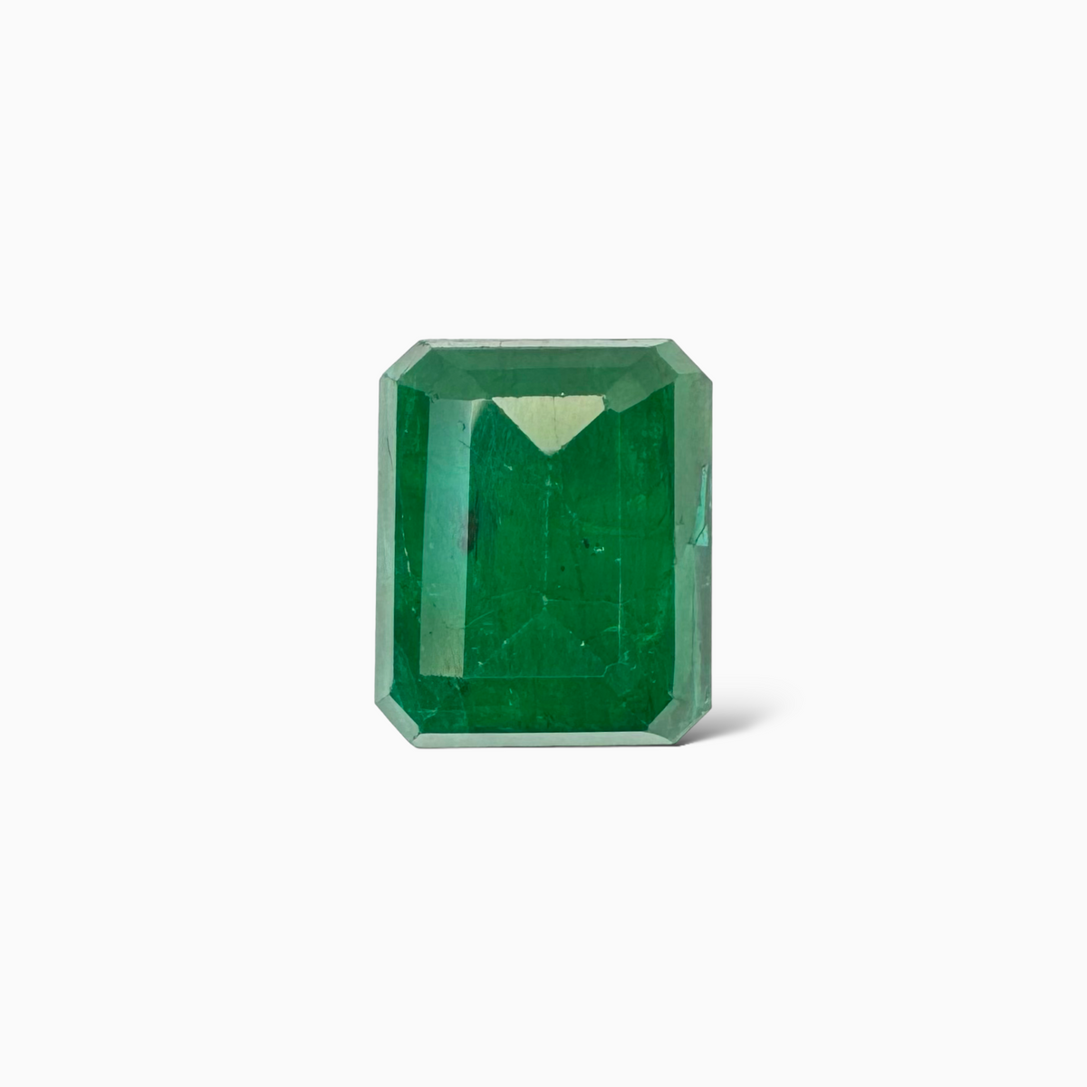 Natural Zambian Emerald Stone  7.97 carat  Emerald Cut  13x11 mm