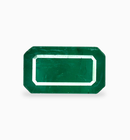 Natural Zambian Emerald Stone 8.45 Carats 15.9x9mm