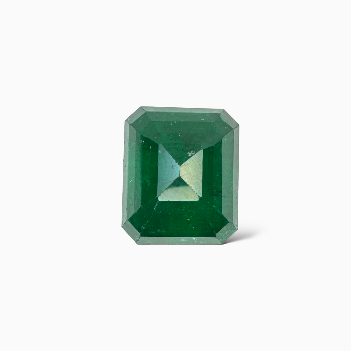 Natural Zambian Emerald Stone  9.15 carat  Emerald Cut  13.4x11.2mm