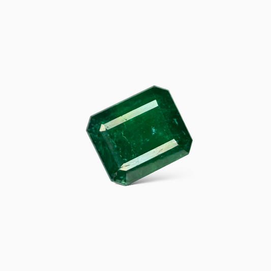 Natural Zambian Emerald Stone  9.15 carat  Emerald Cut  13.4x11.2mm
