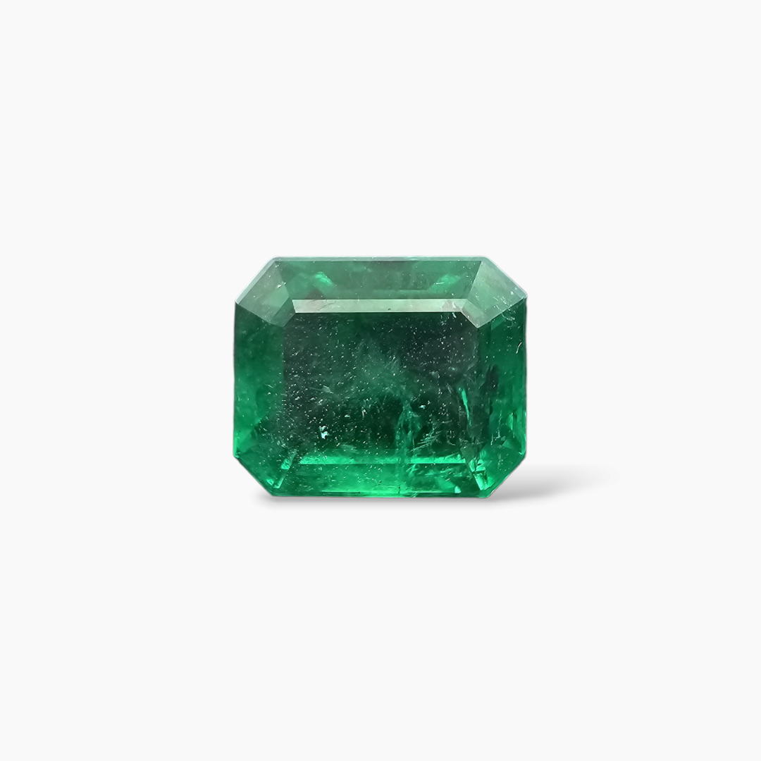 buy Natural Zambian Emerald Stone 9.34 Carats Emerald Cut
