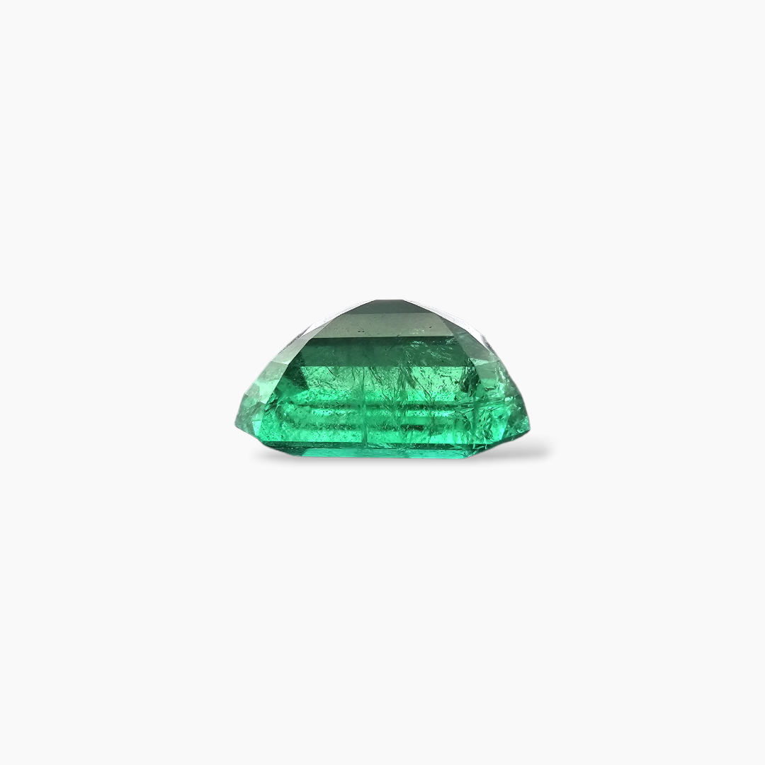 loose Natural Zambian Emerald Stone 9.34 Carats Emerald Cut 