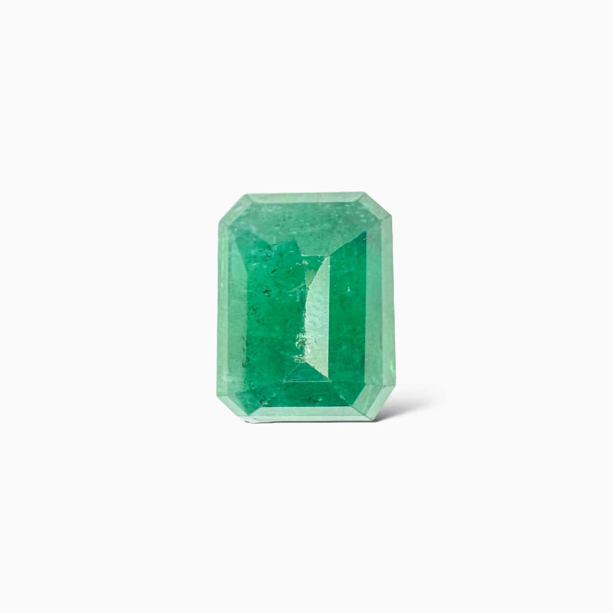 Natural Zambian Emerald Stone  9.72 carat  Emerald Cut  14x11x8.2 mm Aaban