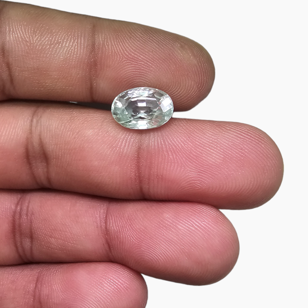 Natural Zircon  Stone 5.5 Carats Oval Cut ( 11x8 mm)
