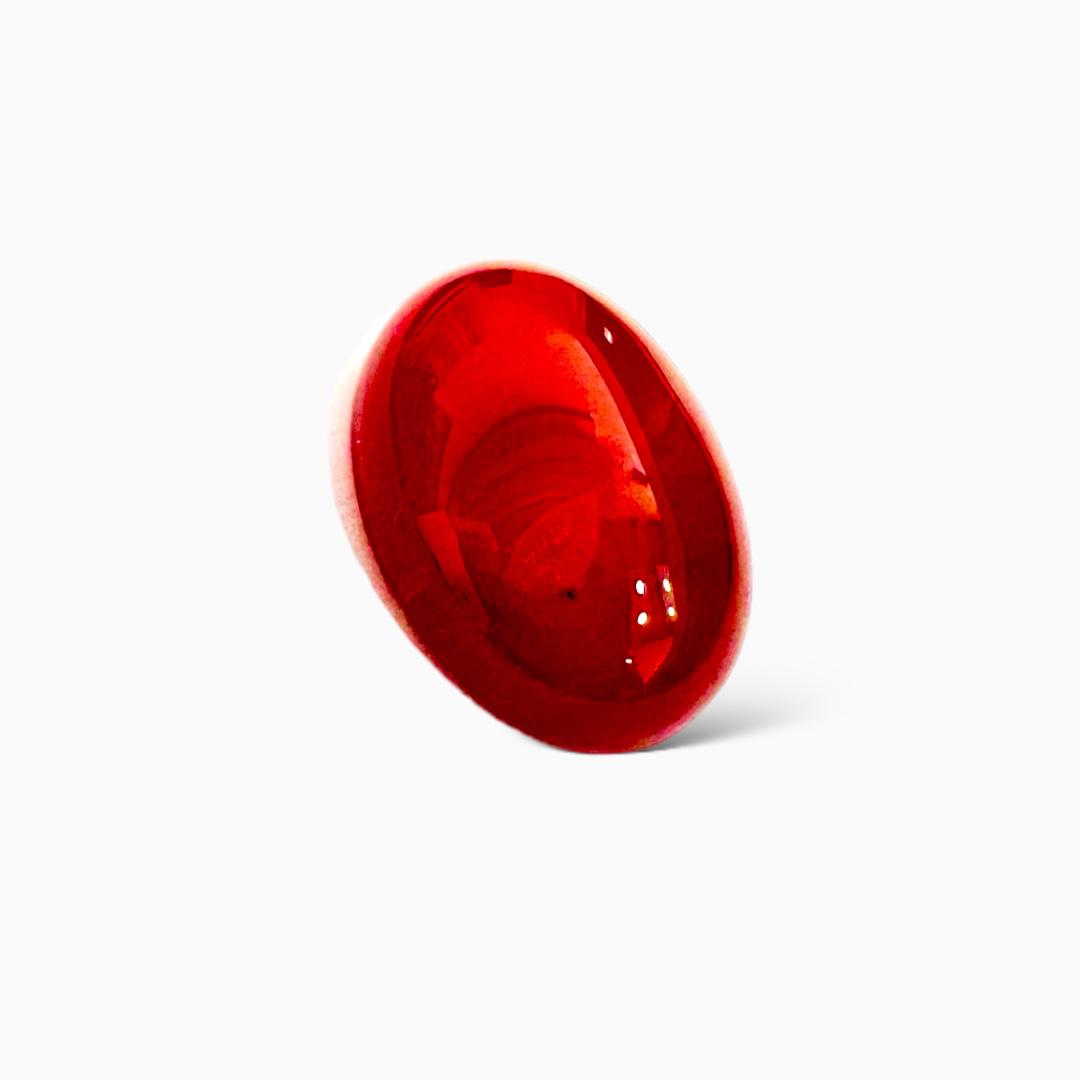 Natural Agate Oval Cabochon (Aqeeq Stone) 10.55 Carats 18X13mm sulemani Aqeeq