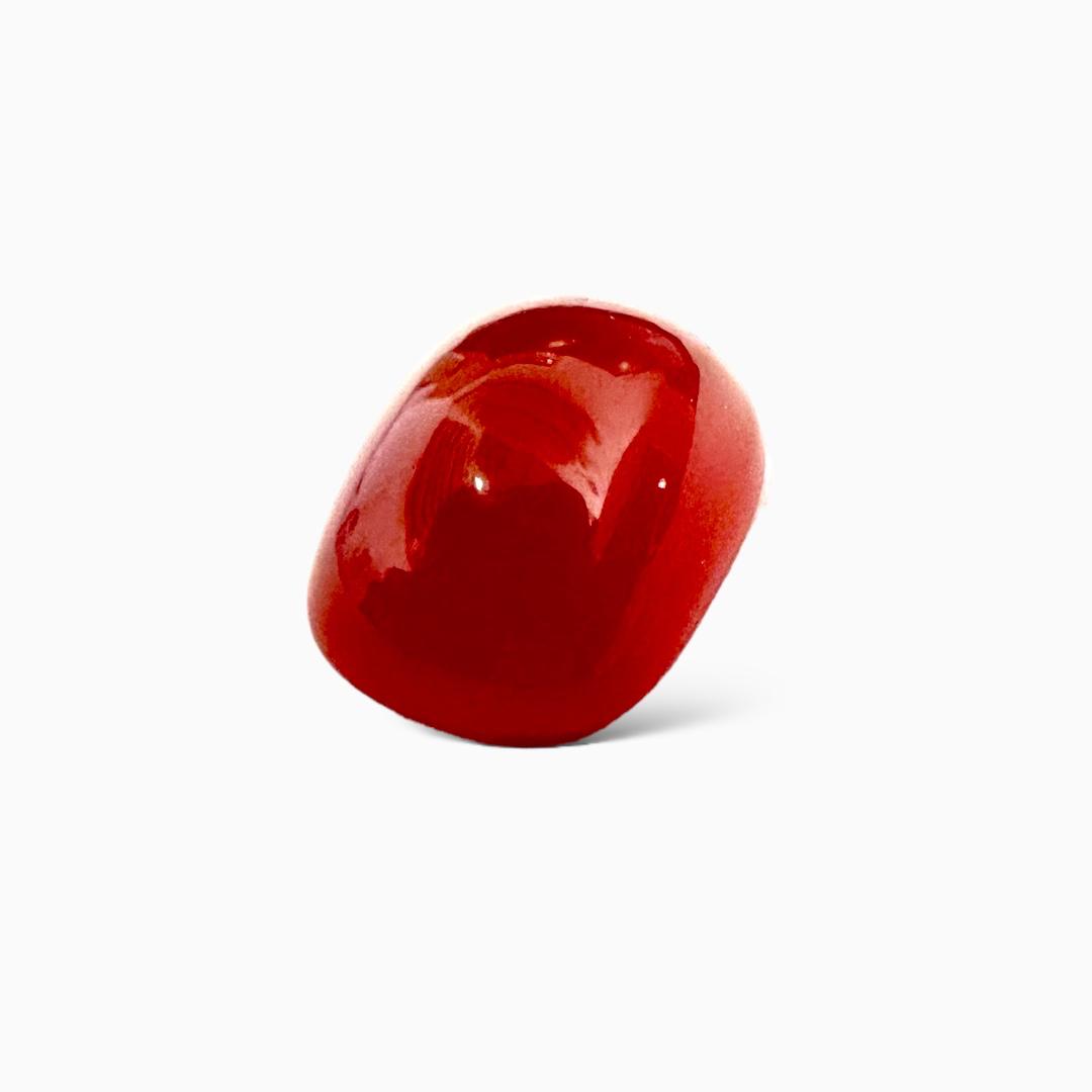 Natural Agate Cushion Cabochon (Aqeeq Stone) 11.23 Carats 16X12mm sulemani Aqeeq