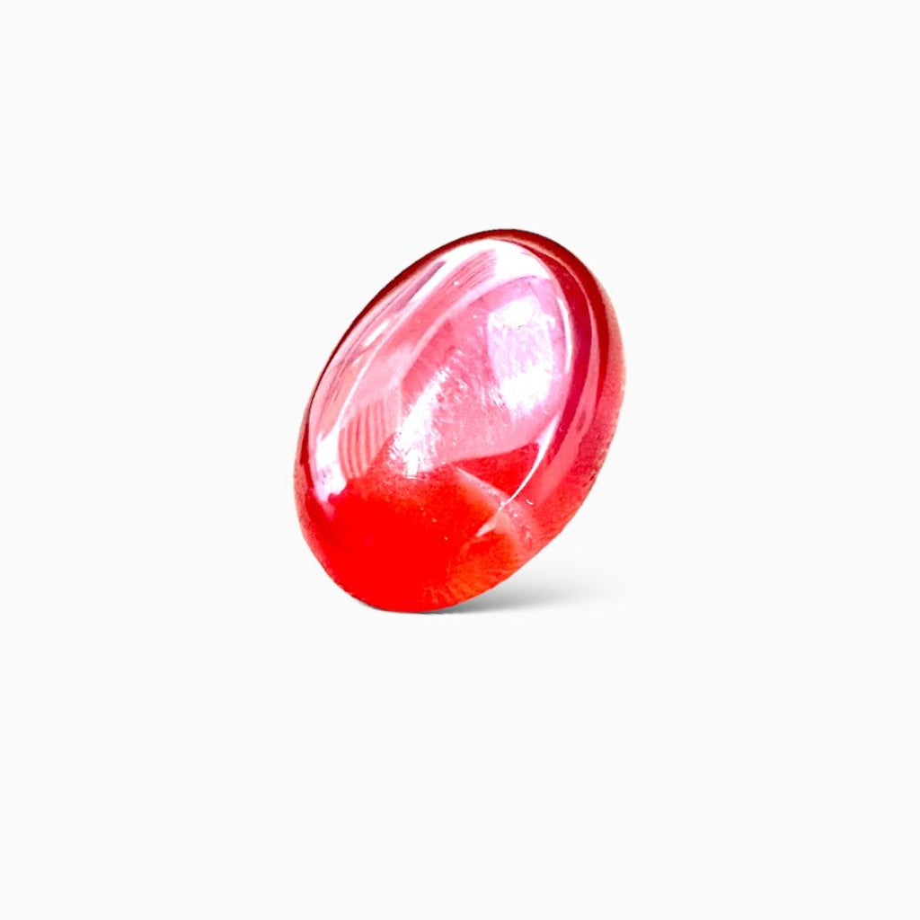 Natural Agate Oval Cabochon (Aqeeq Stone) 11.46 Carats 18.20X13.20mm sulemani Aqeeq
