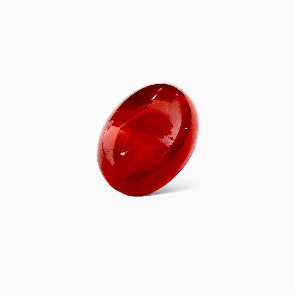 Natural Agate Oval Cabochon (Aqeeq Stone) 11.78 Carats 18.20X13mm sulemani Aqeeq