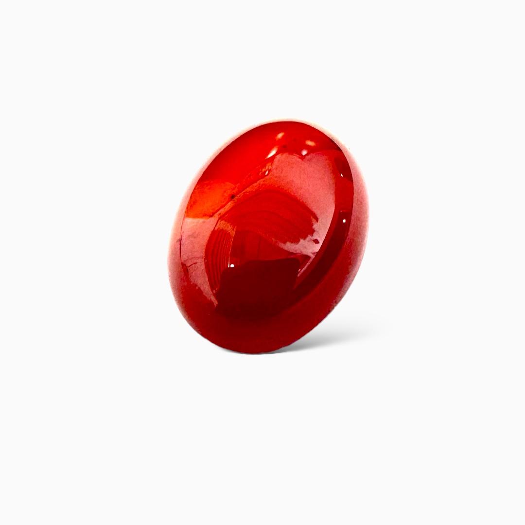 Natural Agate Oval Cabochon (Aqeeq Stone) 11.88 Carats 18.20X14mm sulemani Aqeeq