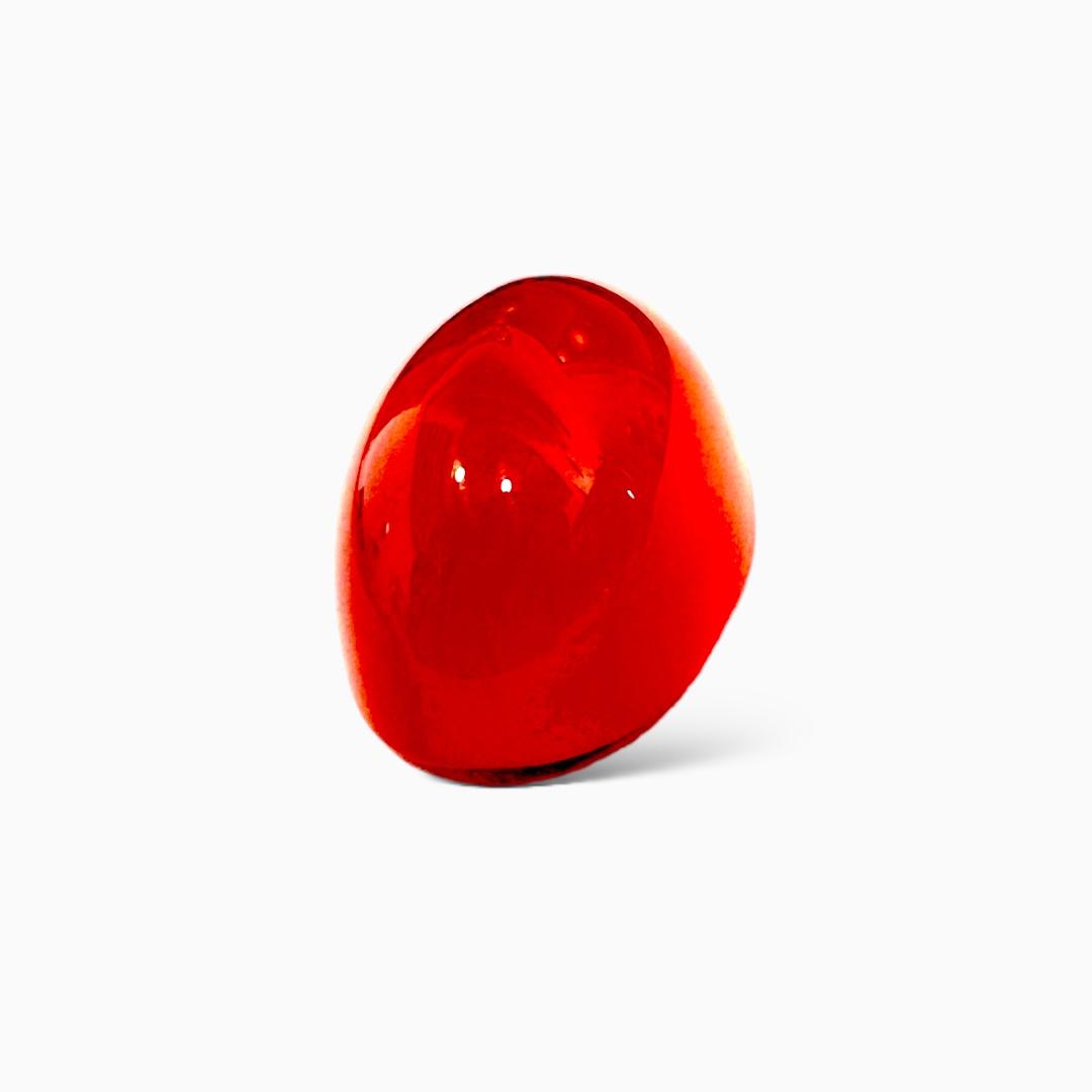 Natural Yemen Agate Stone Oval Cabochon 14.85 Carats 18X12.40mm (Aqeeq Stone)