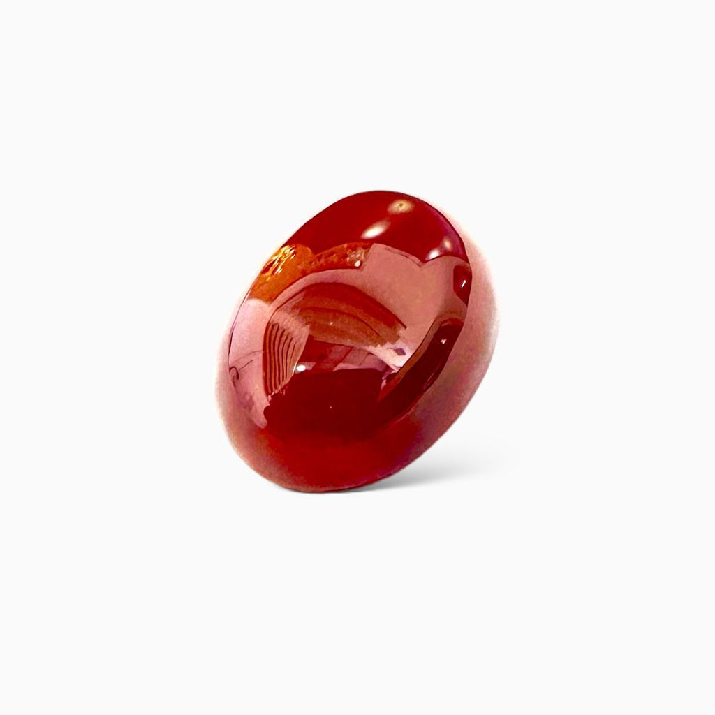 Natural Agate Oval Cabochon (Aqeeq Stone) 16.80 Carats 20X15mm sulemani Aqeeq
