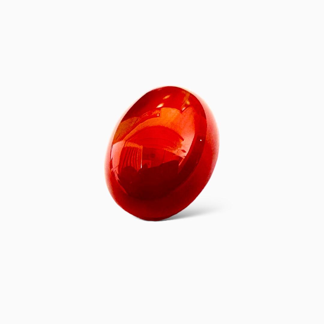 Natural Agate Oval Cabochon (Aqeeq Stone) 18.75 Carats 20X15mm sulemani Aqeeq