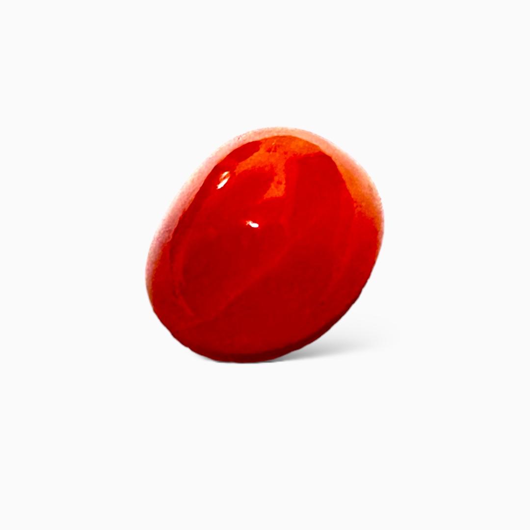 Natural Agate Oval Cabochon (Aqeeq Stone) 2.23 Carats 10x8mm sulemani Aqeeq
