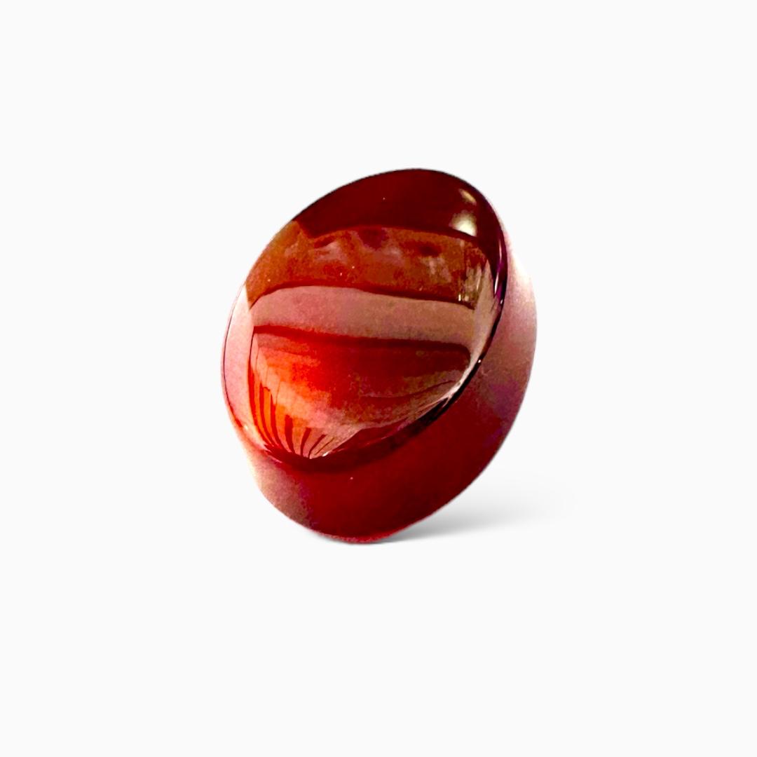 Natural Agate Oval Cabochon (Aqeeq Stone) 8.77 Carats 16X12mm Yemeni Aqeeq