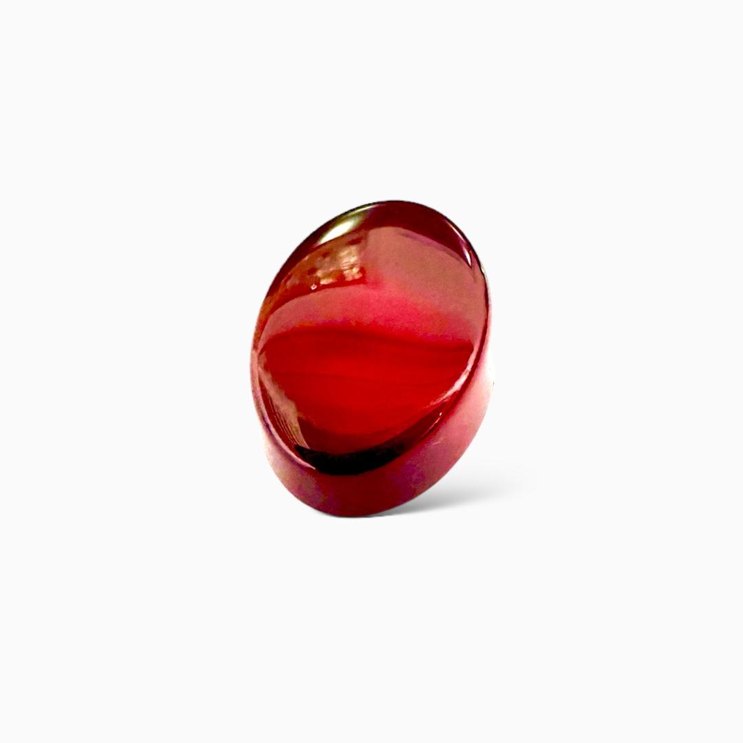 Natural Agate Oval Cabochon (Aqeeq Stone) 9.95 Carats 16.5X12mm Yemeni Aqeeq
