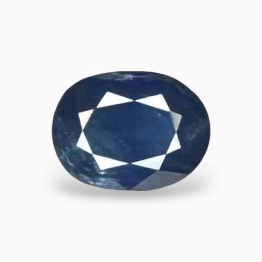 Natural Blue Sapphire Gemstone 1.44 Carats Oval Cut Shape