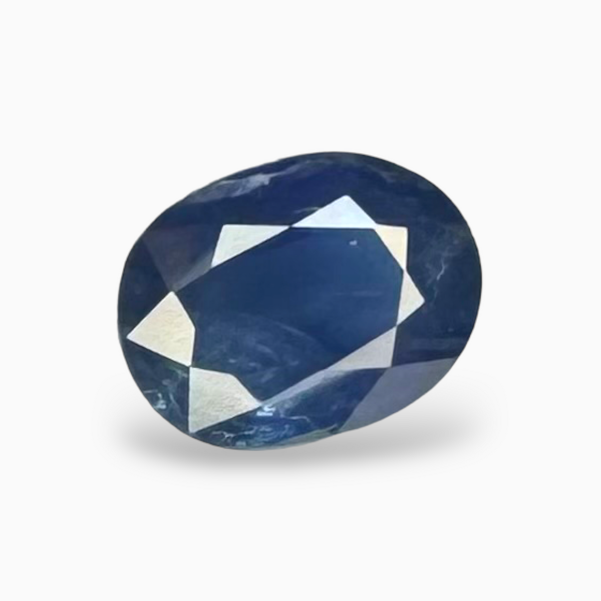 Natural Blue Sapphire Gemstone 1.44 Carats Oval Cut Shape