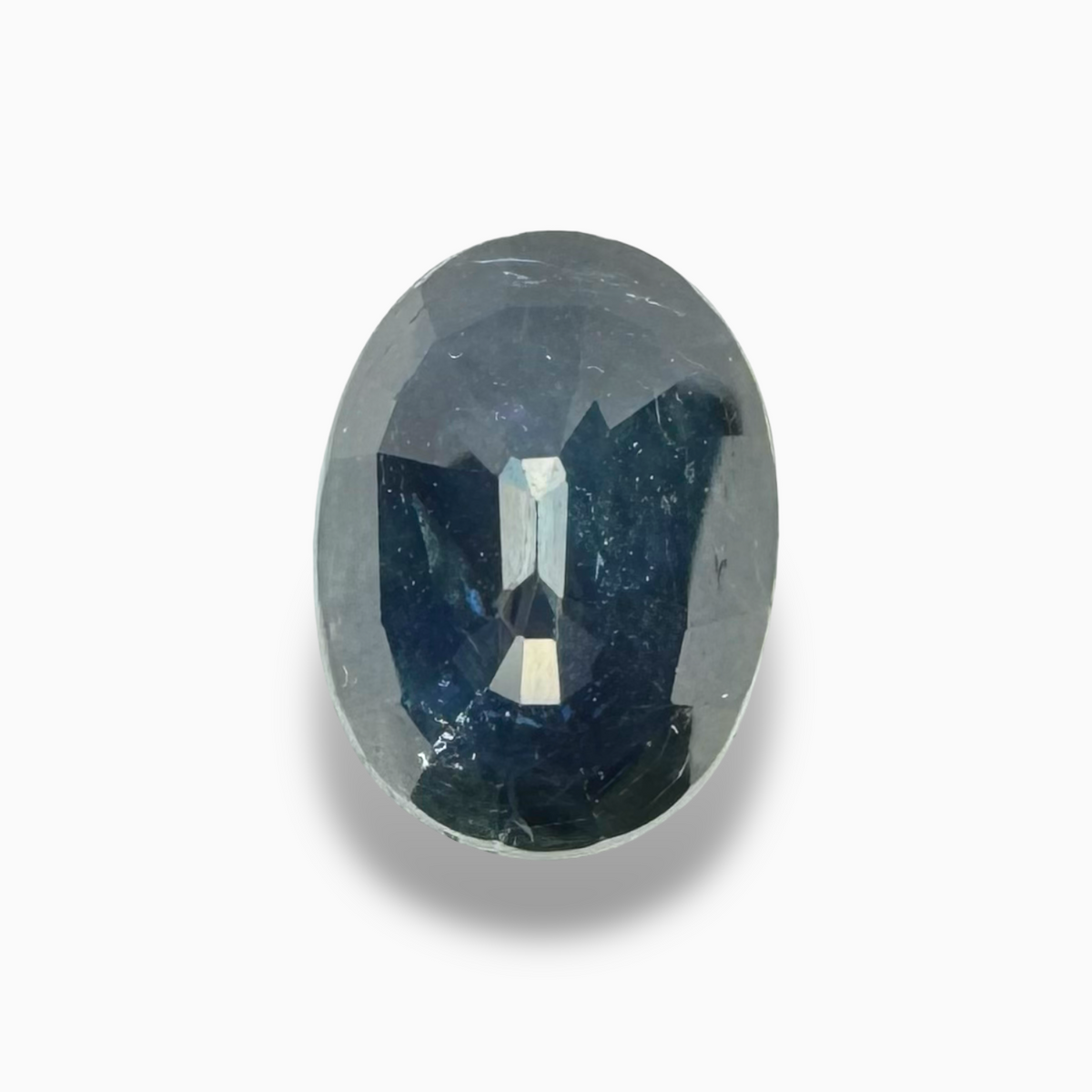 Natural Blue Sapphire Gemstone 5.52 Carats Oval Cut Shape