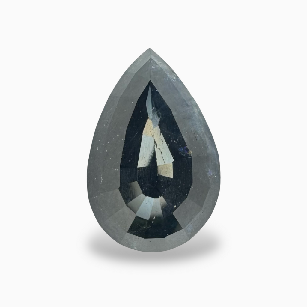 Natural Blue Sapphire Gemstone 6.29 Carats Pear Cut Shape