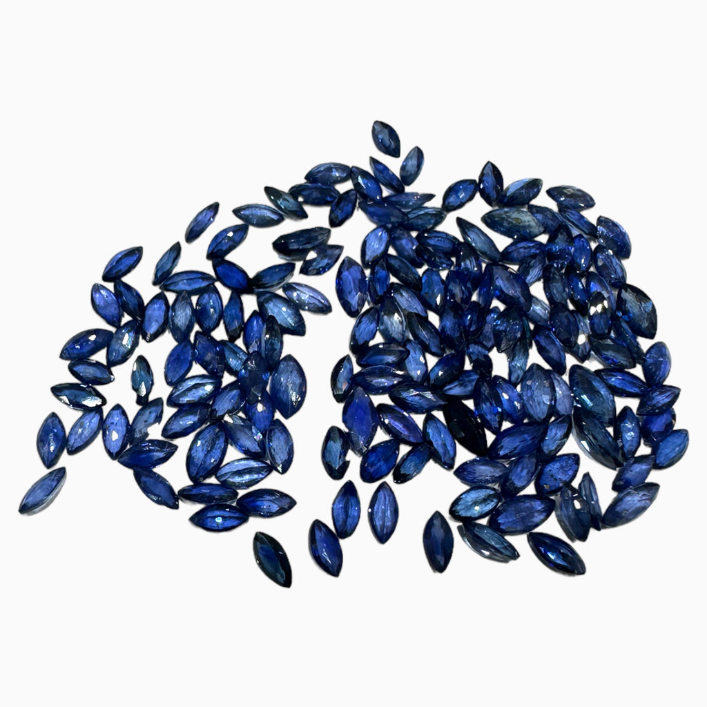 Wholesale Natural Blue Sapphire Marquise 3x1.5 mm, 4x2 mm,  5x2.5 mm Lot