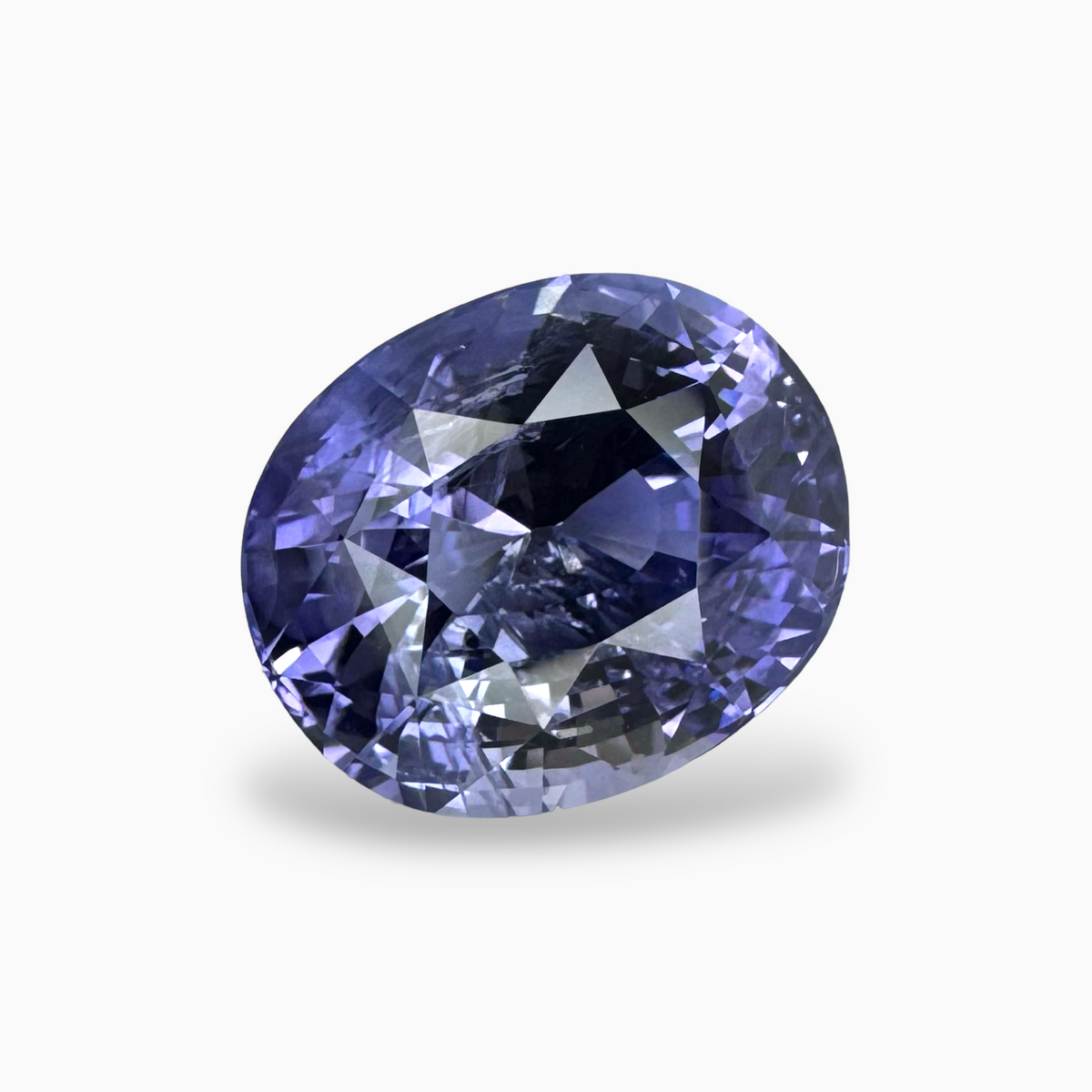 Natural Blue Sapphire Stone 10.21 Carats Oval Cut (11.3x11 mm )