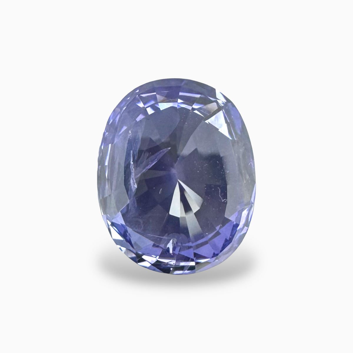 Natural Blue Sapphire Stone 10.21 Carats Oval Cut (11.3x11 mm )