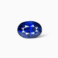 Natural Blue Sapphire Stone 3.79 Carats Oval Shape 10.36 x 7.39 x 6.14 mm