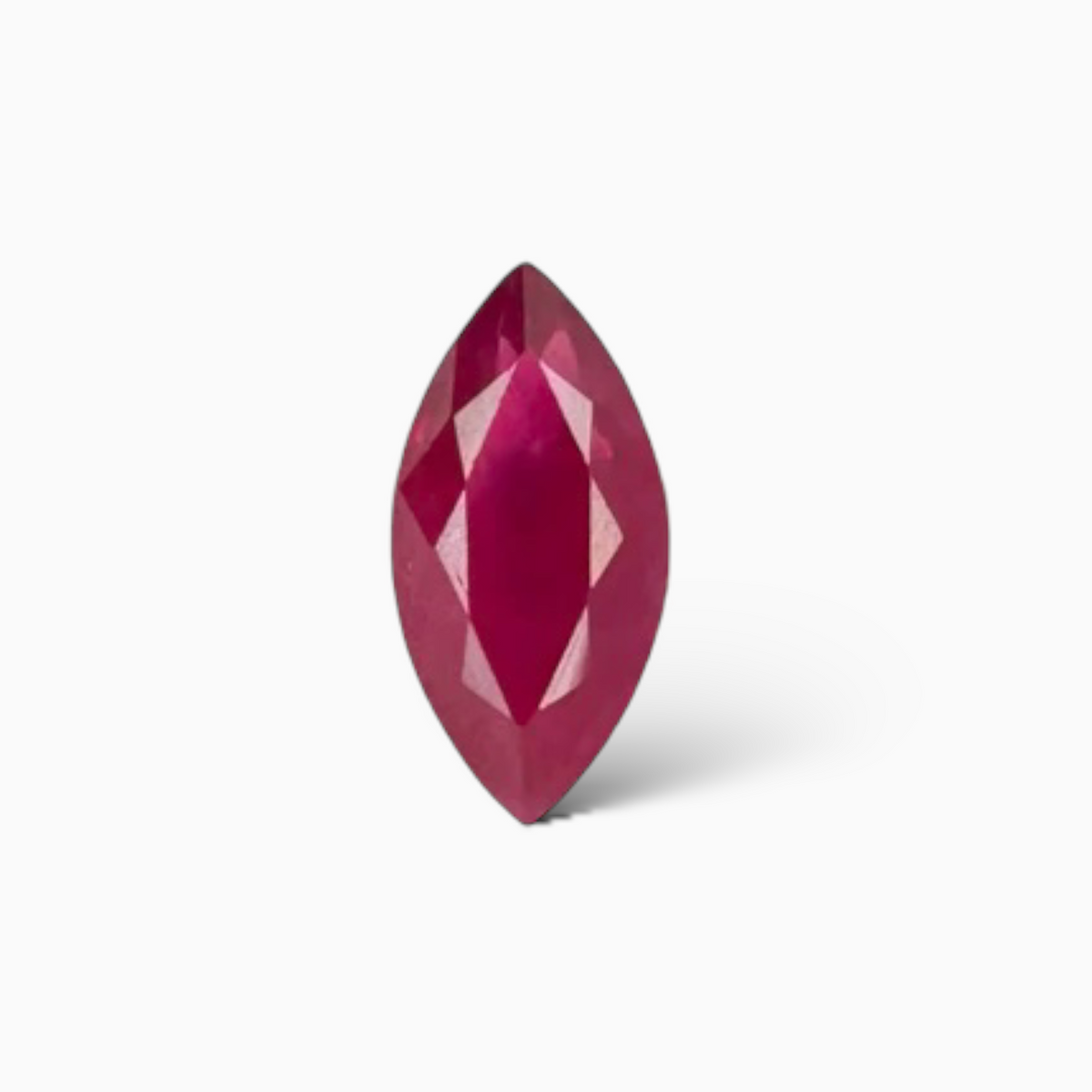 Natural Burmese Ruby Marquise 1.5 carats, 9x4.5mm, From Burma