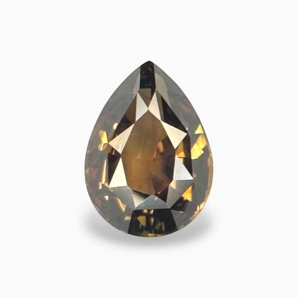 Natural Color change Sapphire Pear Shape 4.46 Carats Srilanka No Heat-IDL Certified