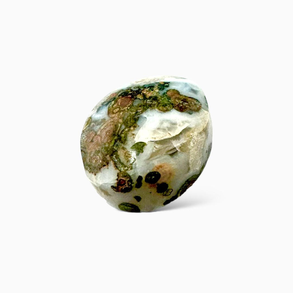 Natural Brown Crazy Lace agate (Aqeeq Stone) 12.67 Carats Oval Cabochon 15.5X12.5mm