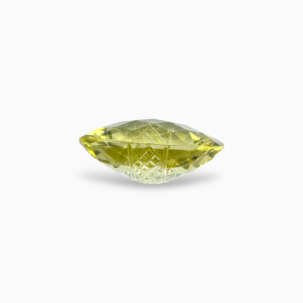 Natural Lemon Topaz 7.94 Carats Oval Fancy Shape ( 16x12 mm )
